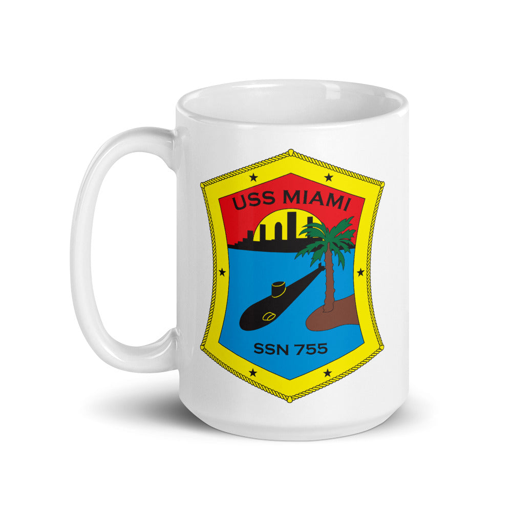 USS Miami (SSN-755) Ship's Crest Mug