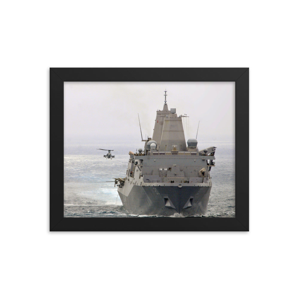 USS Green Bay (LPD-20) Framed Ship Photo