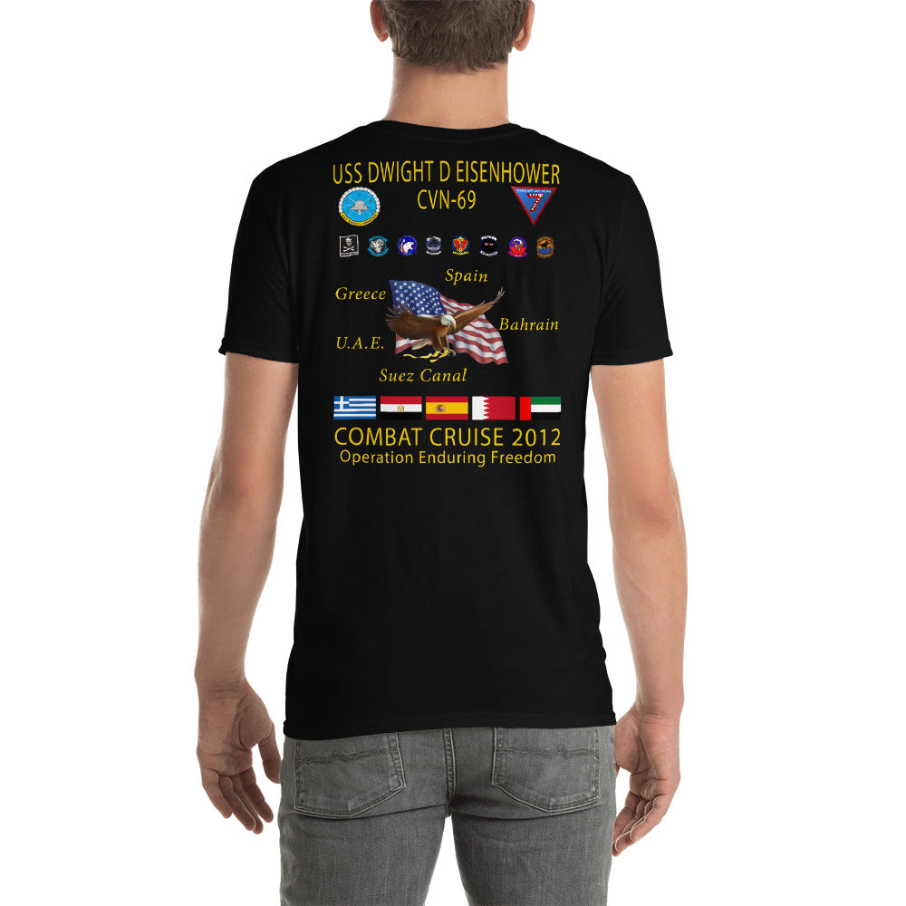 USS Dwight D. Eisenhower (CVN-69) 2012 Cruise Shirt