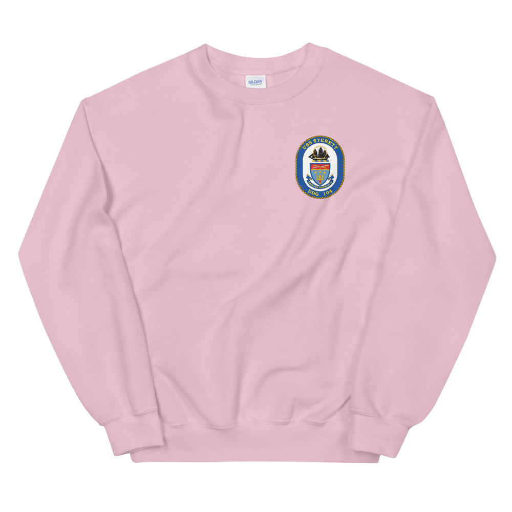 USS Sterett (DDG-104) Ship's Crest Sweatshirt