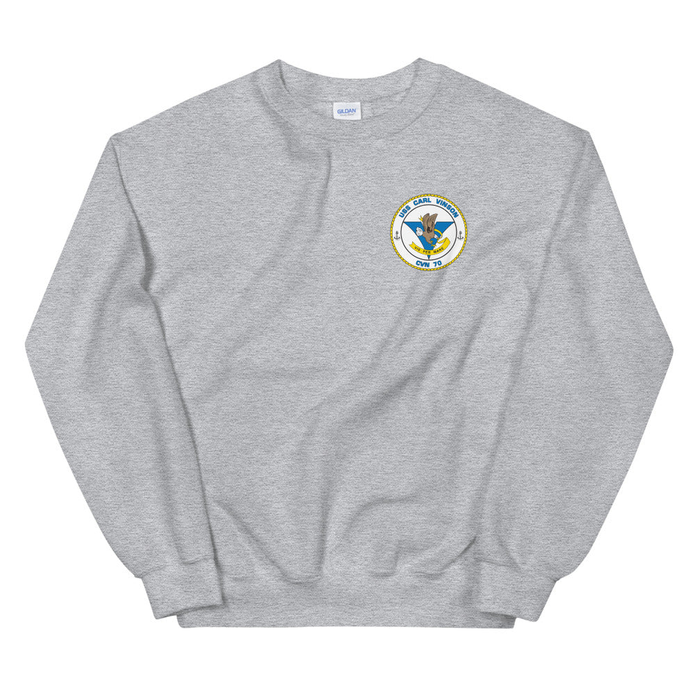 USS Carl Vinson (CVN-70) Ship's Crest Sweatshirt