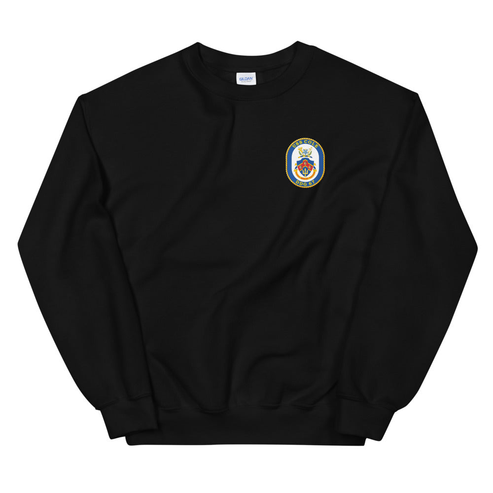 USS Cole (DDG-67) Ship's Crest Sweatshirt
