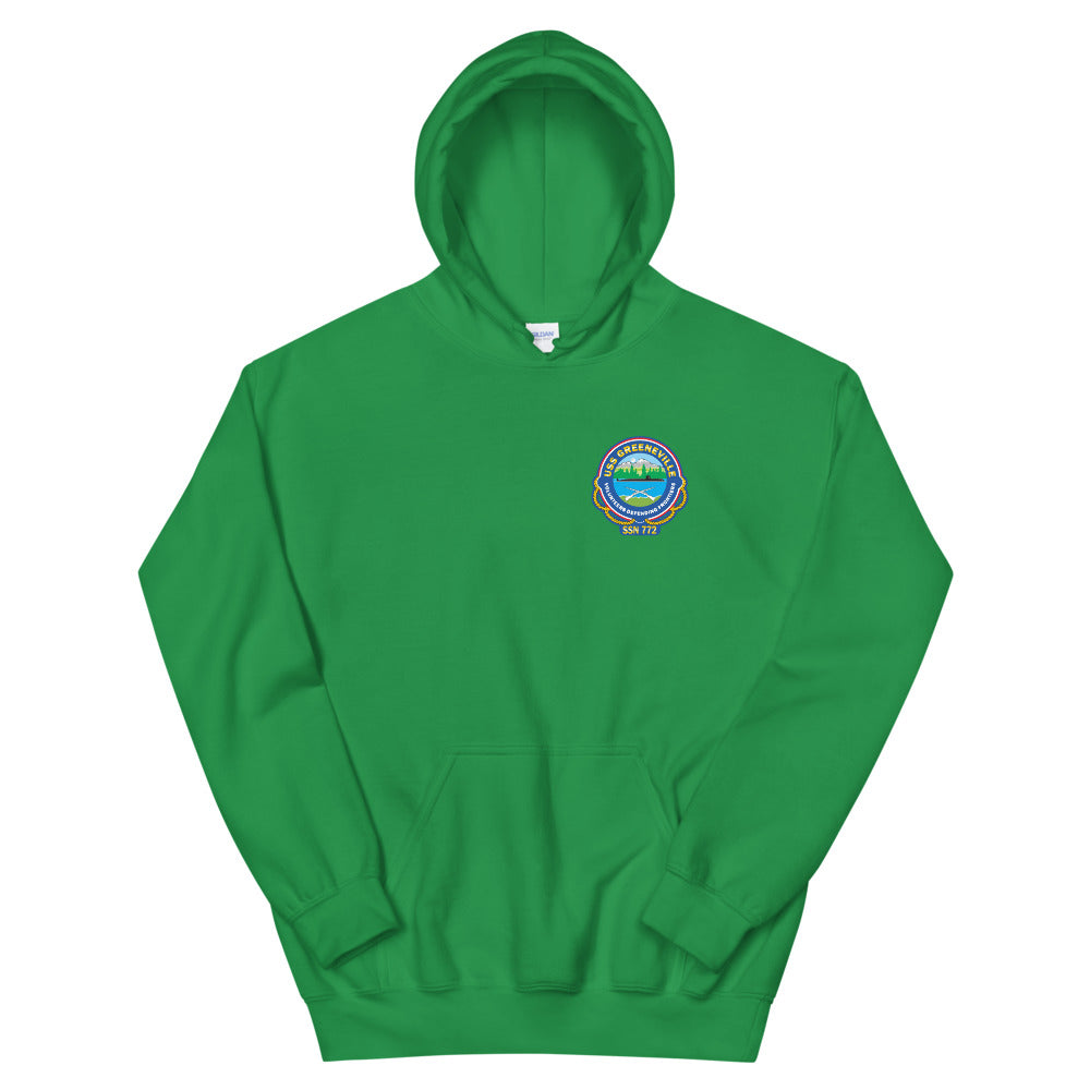 USS Greeneville (SSN-772) Ship's Crest Hoodie