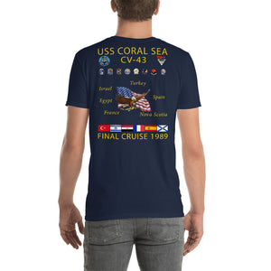 USS Coral Sea (CV-43) 1989 Cruise Shirt