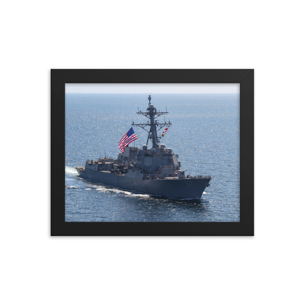 USS Halsey (DDG-97) Framed Ship Photo