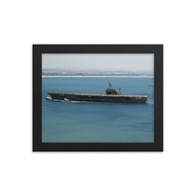 Load image into Gallery viewer, USS Constellation (CV-64) Framed Ship Store