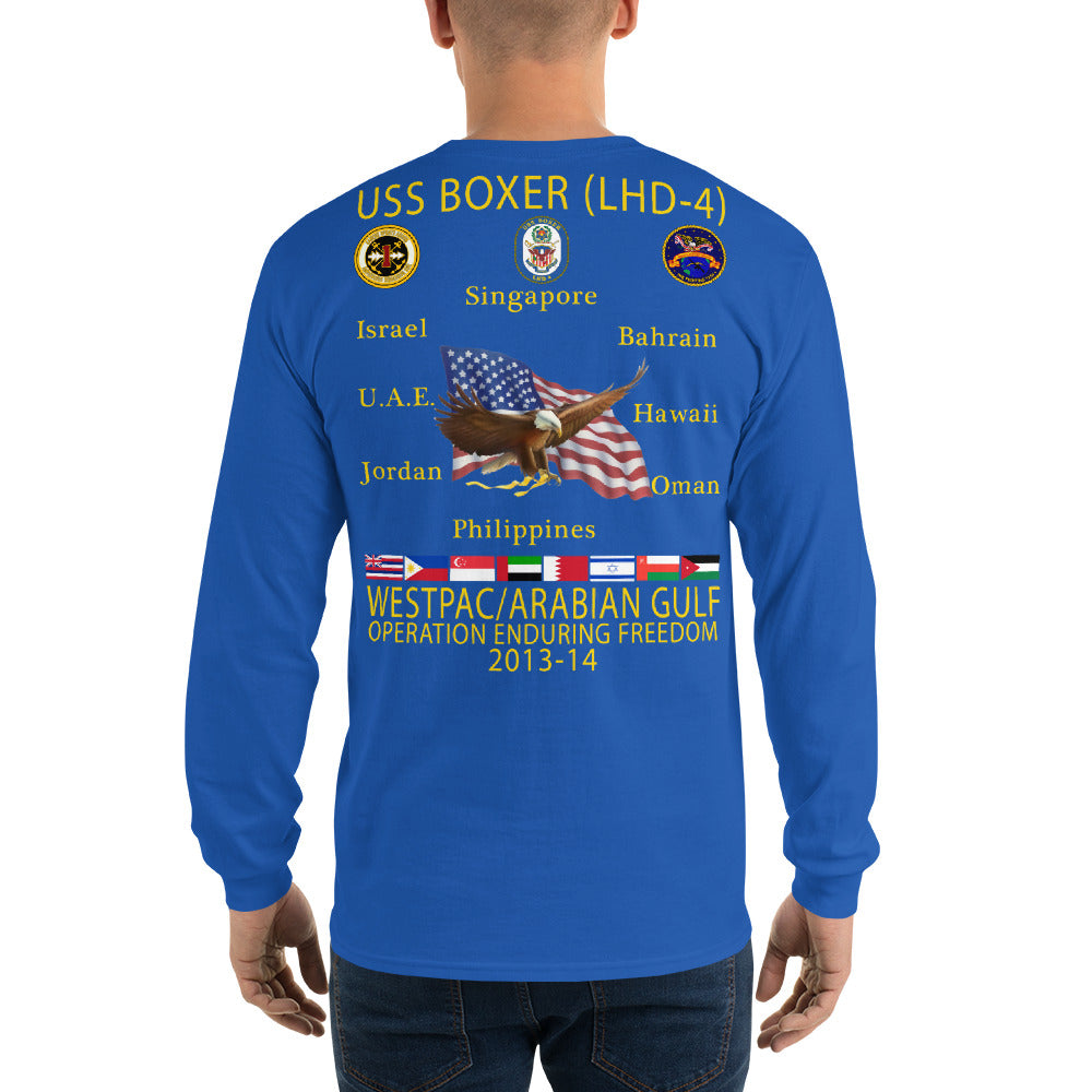 USS Boxer (LHD-4) 2013-14 Cruise Shirt