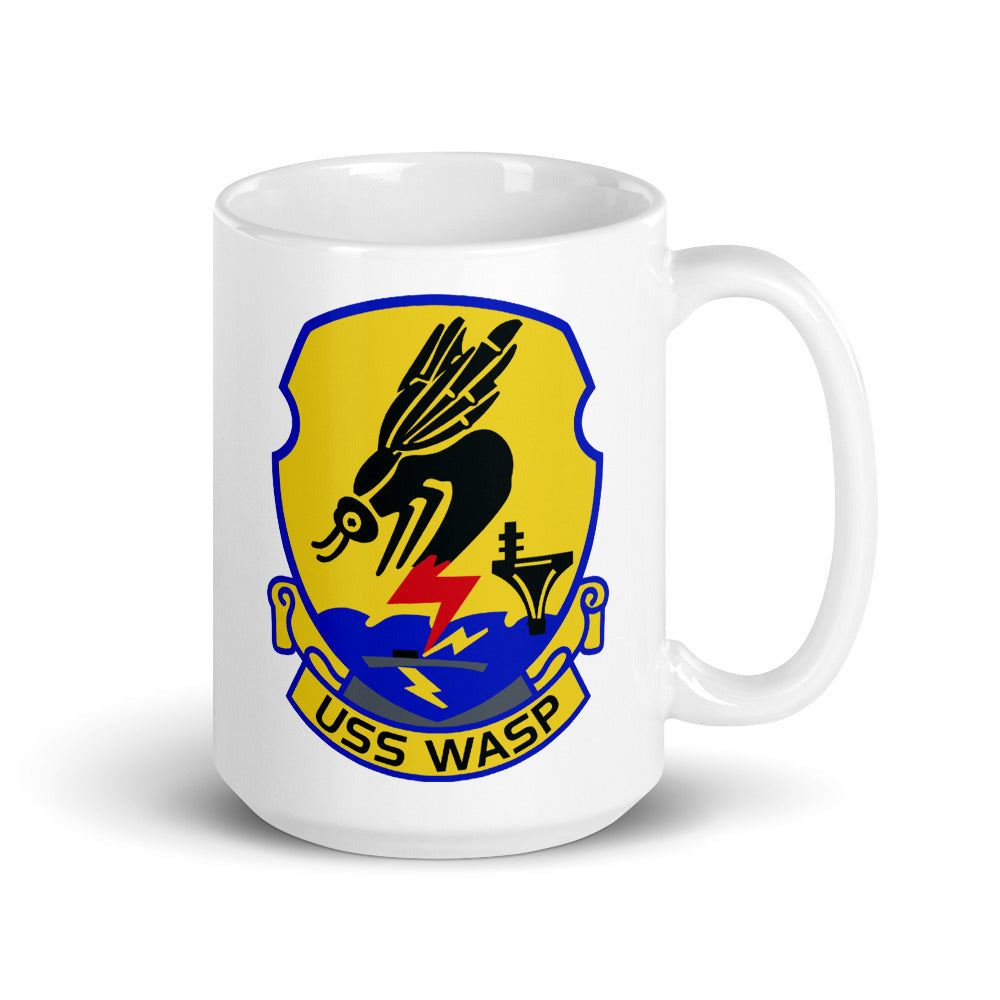USS Wasp (CV-18) Ship's Crest Mug