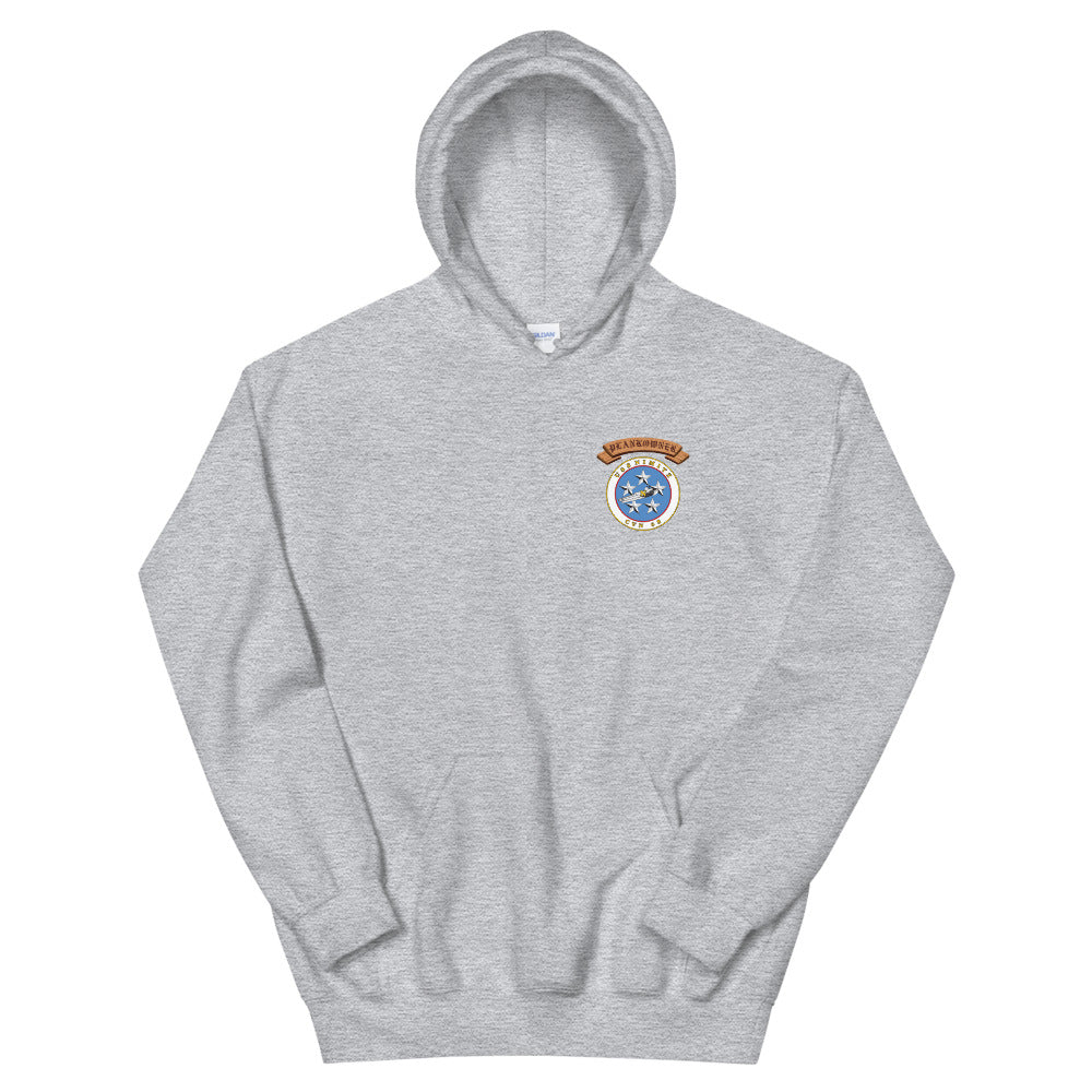 USS Nimitz (CVN-68) Plankowner Crest Hoodie