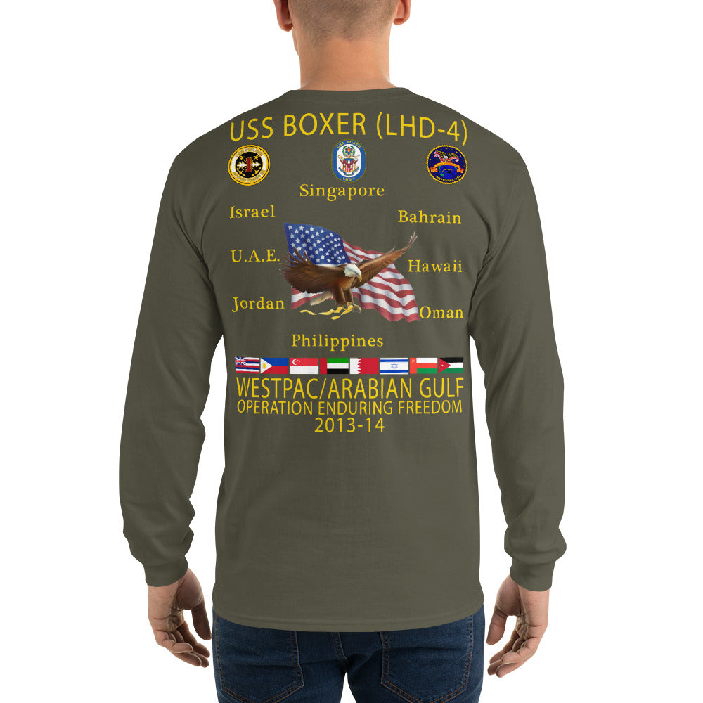 USS Boxer (LHD-4) 2013-14 Cruise Shirt