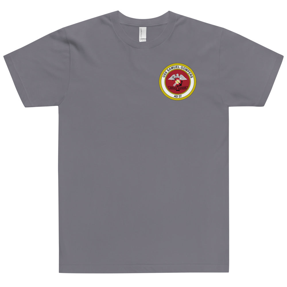 USS Samuel Gompers (AD-37) Ship's Crest Shirt