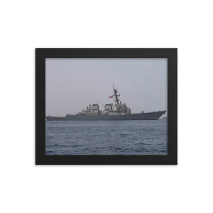 USS Gonzales (DDG-66) Framed Ship Photo