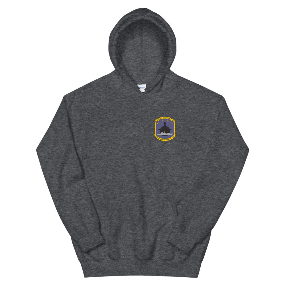 USS Hampton (SSN-767) Ship's Crest Hoodie