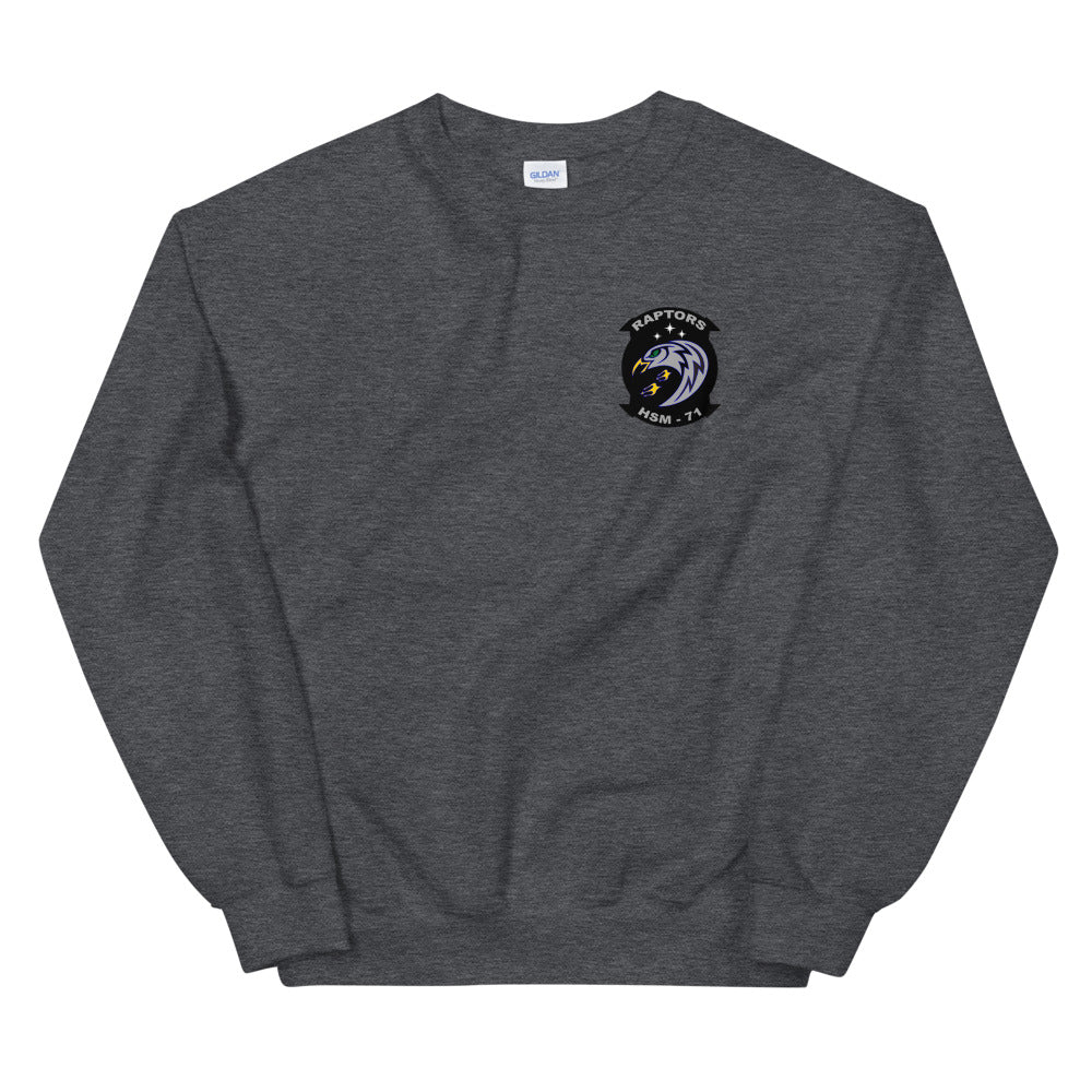 HSM-71 Raptors Squadron Crest Sweatshirt