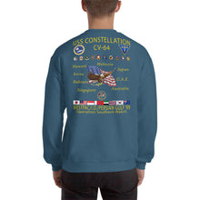 Load image into Gallery viewer, USS Constellation (CV-64) 1999 Cruise Sweatshirt