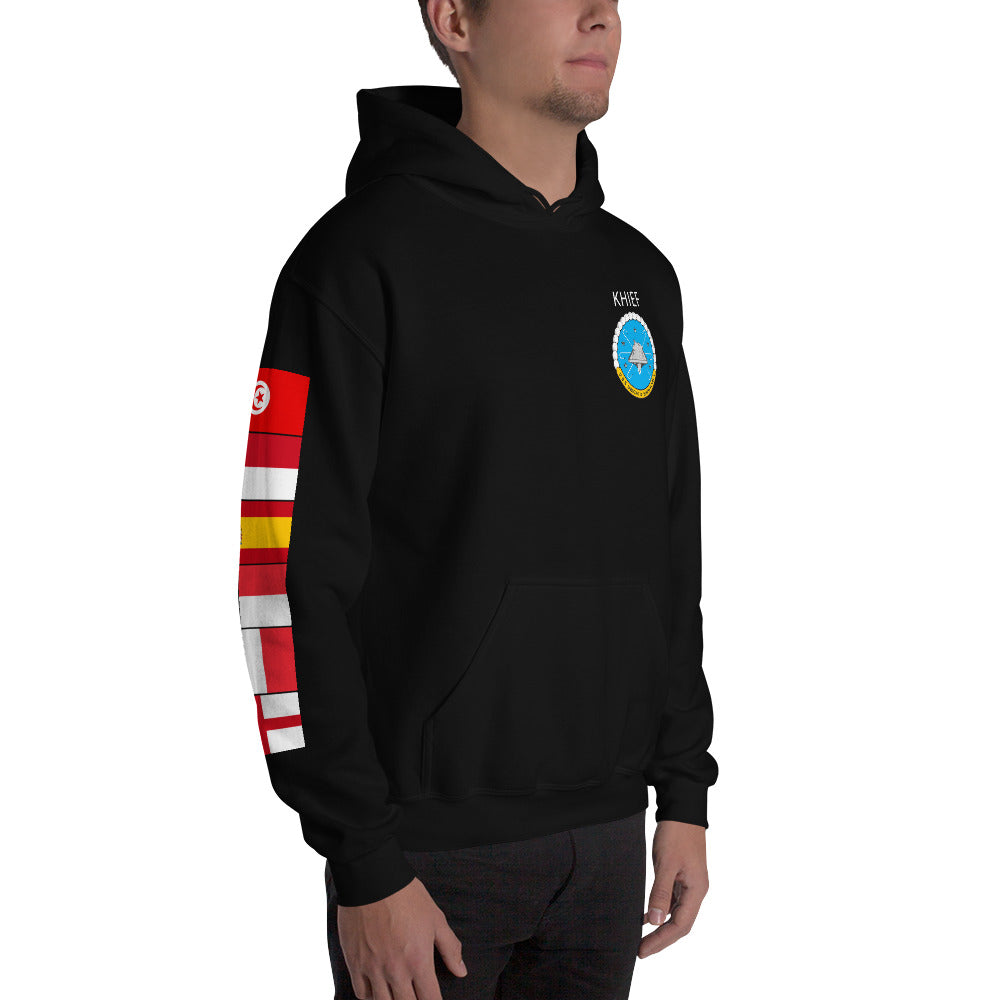 IKE CUSTOM w/FLAGS - E HUGHES - Hoodie