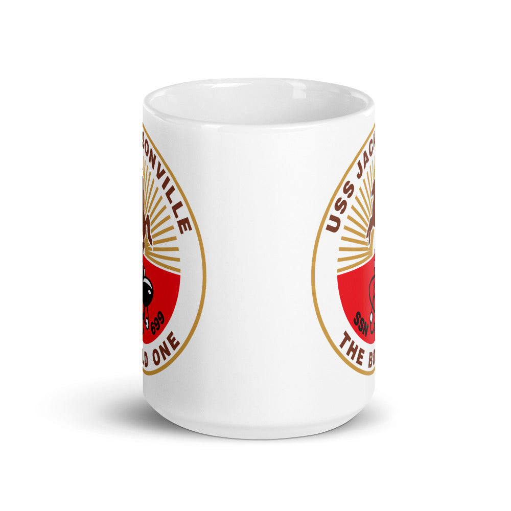 USS Jacksonville (SSN-699) Ship's Crest Mug