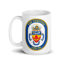 Load image into Gallery viewer, USS Tortuga (LSD-46) Ship&#39;s Crest Mug
