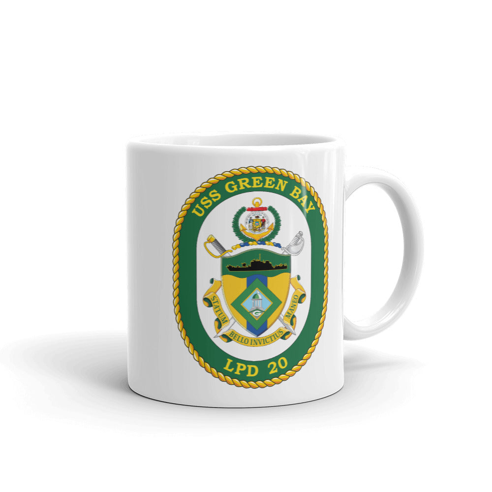 USS Green Bay (LPD-20) Ship's Crest Mug