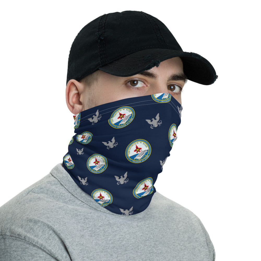 USS George H.W. Bush (CVN-77) w/ Eagle Neck Gaiter