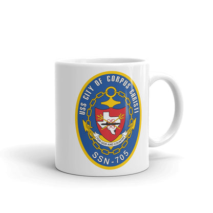 USS City of Corpus Christi (SSN-705) Ship's Crest Mug