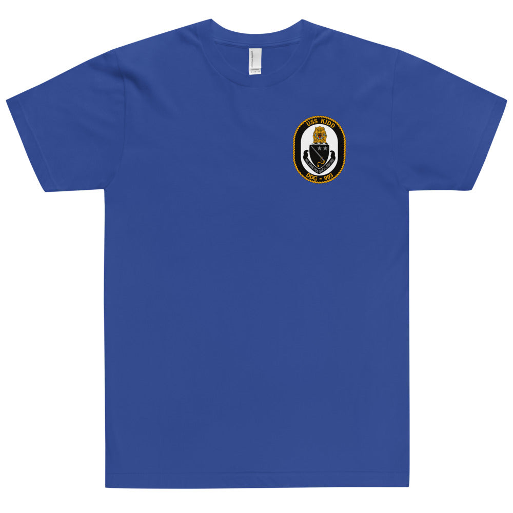 USS Kidd (DDG-993) Ship's Crest Shirt