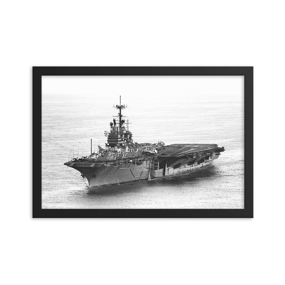 USS Independence (CV-62) Framed Ship Photo