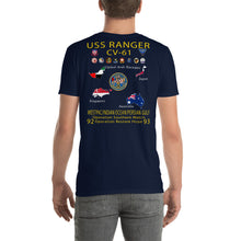 Load image into Gallery viewer, USS Ranger (CV-61) 1992-93 Cruise Shirt - Map