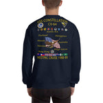 USS Constellation (CV-64) 1988-89 Cruise Sweatshirt