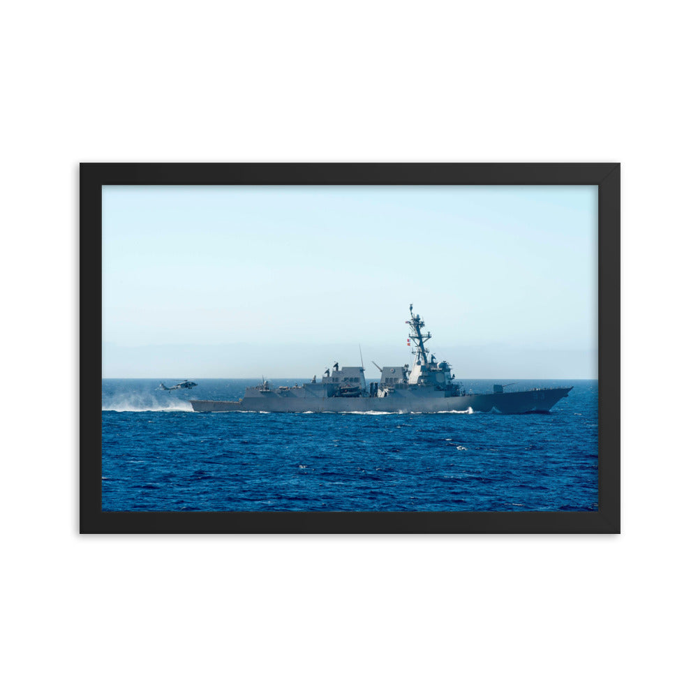 USS Chung-Hoon (DDG-93) Framed Ship Photo