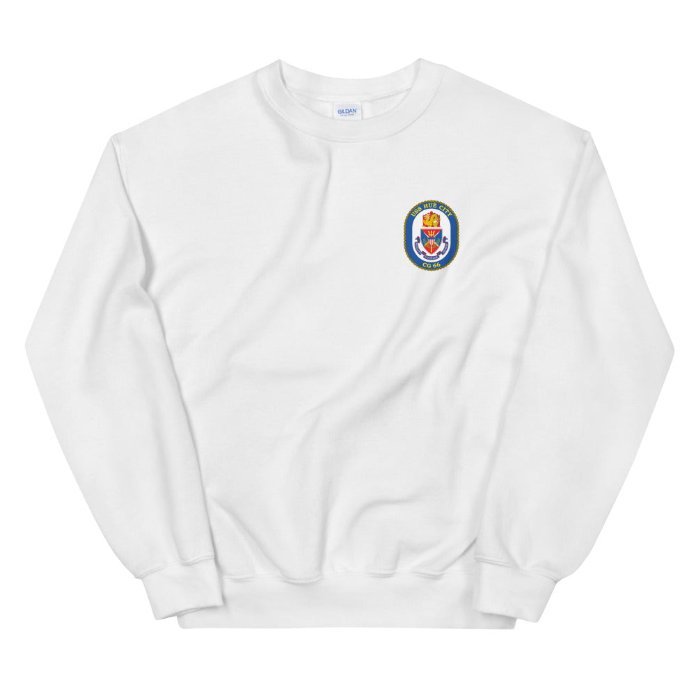 USS Hue City (CG-66) Ship's Crest Sweatshirt