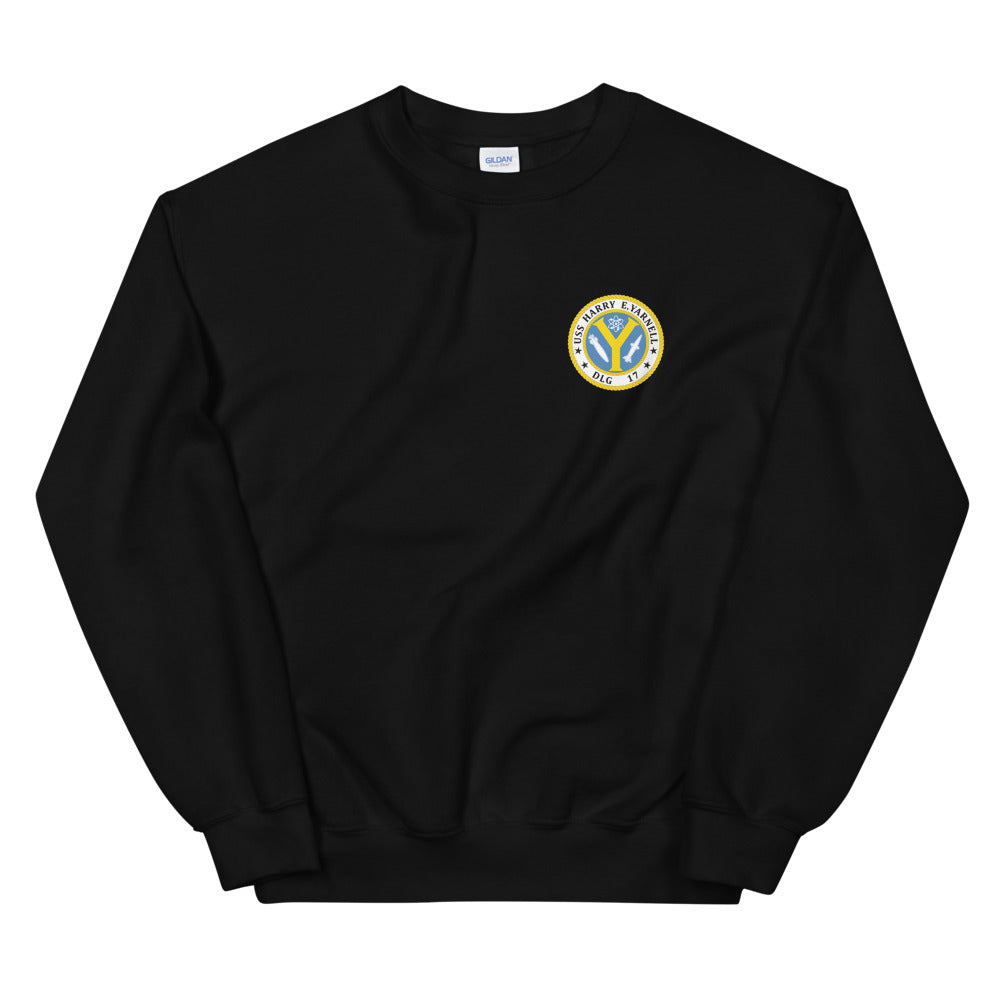 USS Harry E. Yarnell (DLG-17) Ship's Crest Sweatshirt