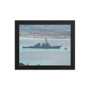 USS Gonzales (DDG-66) Framed Ship Photo