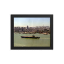 Load image into Gallery viewer, USS Abraham Lincoln (CVN-72) Framed Ship Photo - San Francisco