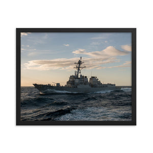 USS Bulkeley (DDG-84) Framed Ship Photo