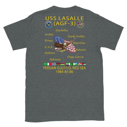 USS LASALLE (AGF-3) Custom Cruise Shirt