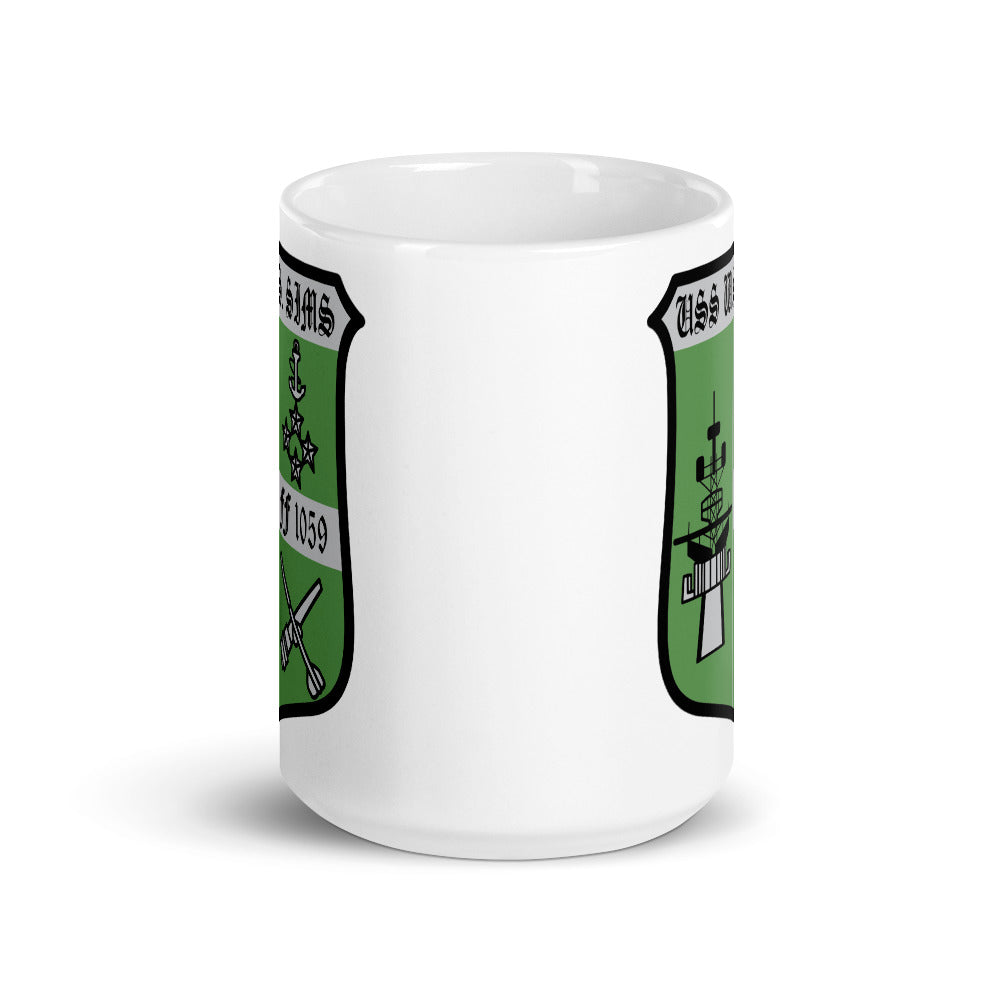 USS Simms (FF-1059) Ship's Crest Mug