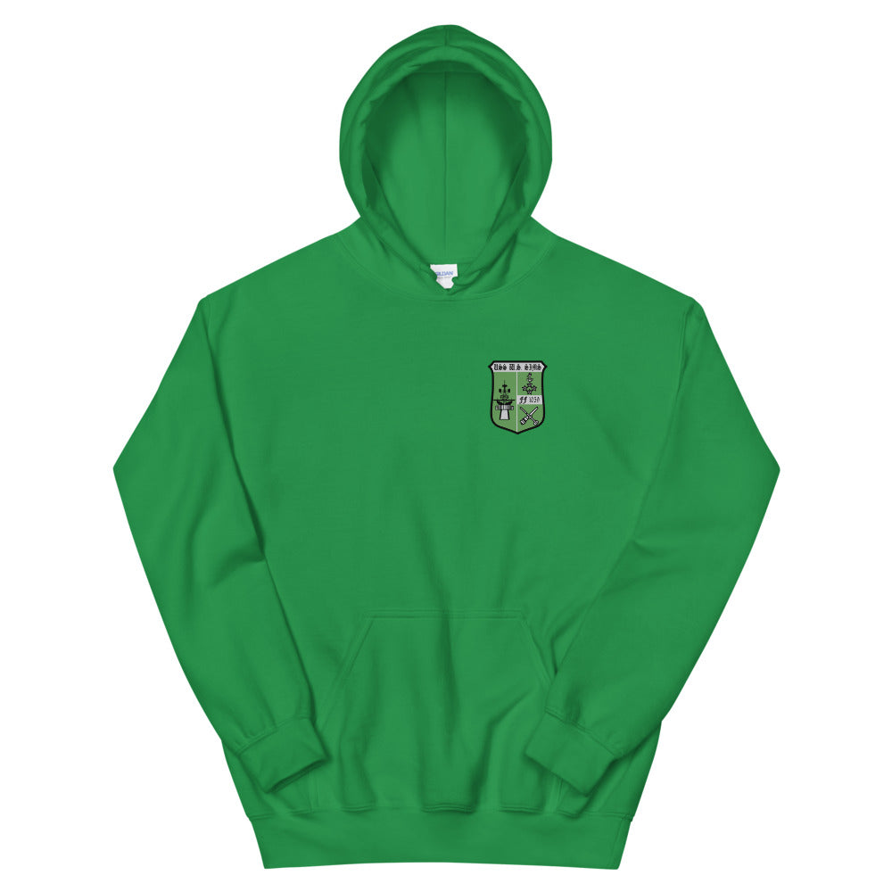 USS Simms (FF-1059) Ship's Crest Hoodie