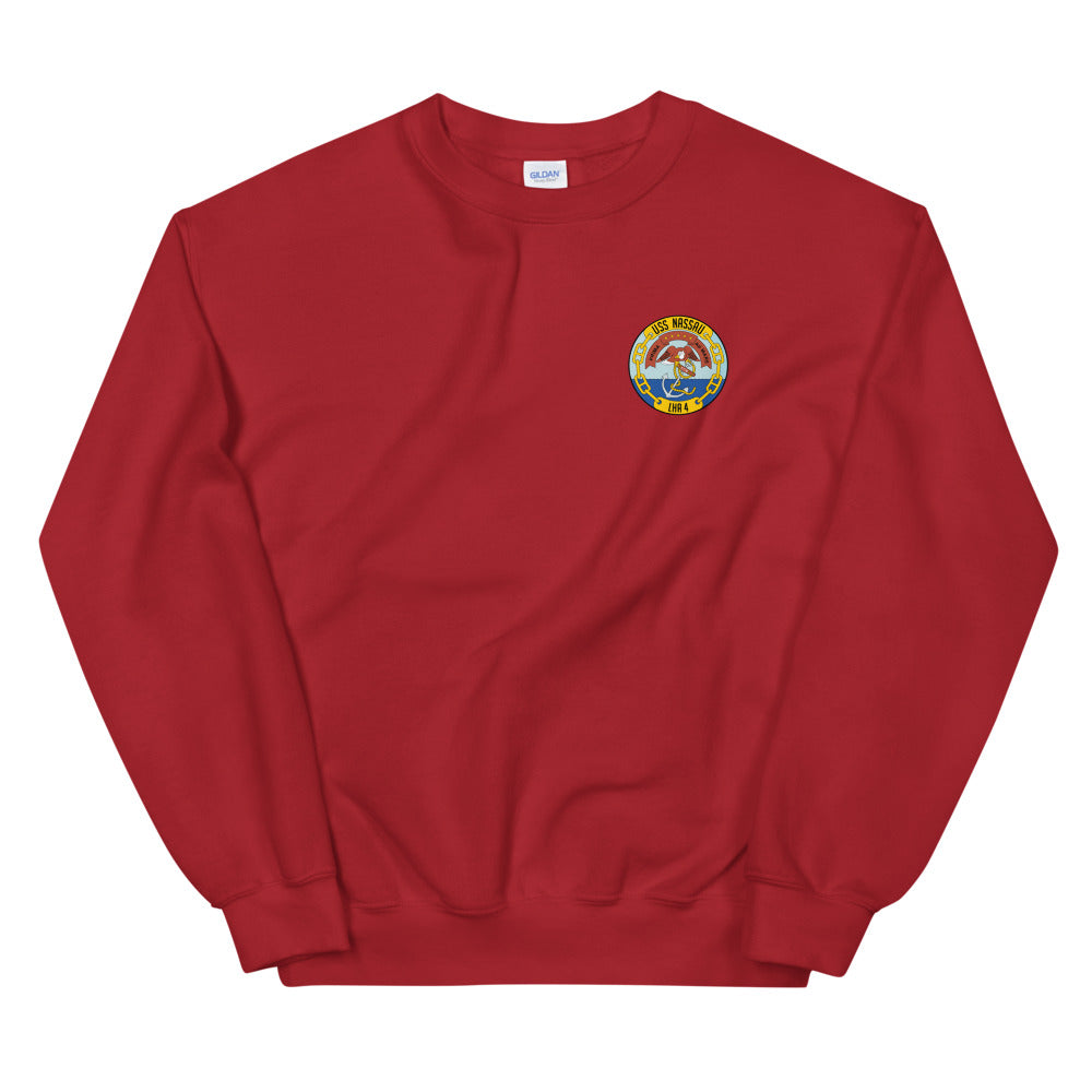 USS Nassau (LHA-4) Ship's Crest Sweatshirt