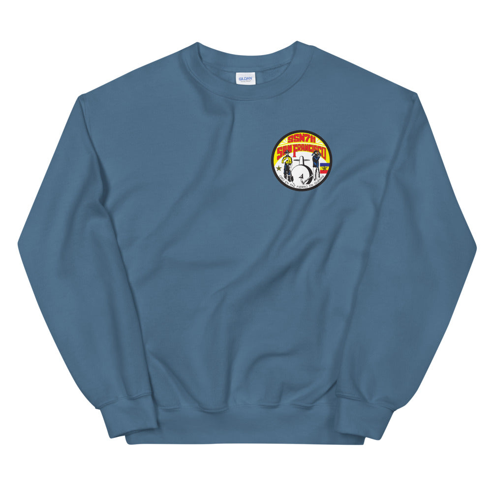 USS San Francisco (SSN-711) Ship's Crest Sweatshirt