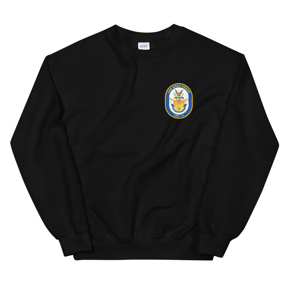 USS Mesa Verde (LPD-19) Ship's Crest Sweatshirt