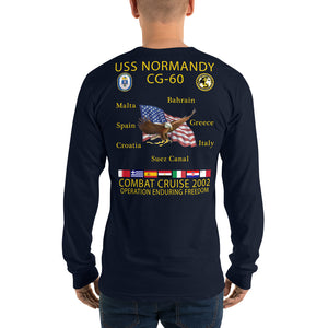 USS Normandy (CG-60) 2002 Long Sleeve Cruise Shirt
