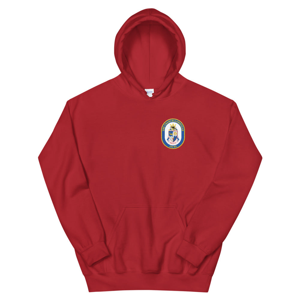 USS Chancellorsville (CG-62) Ship's Crest Hoodie