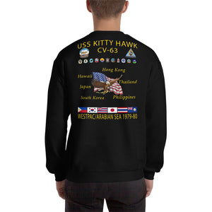 USS Kitty Hawk (CV-63) 1978-80 Cruise Sweatshirt
