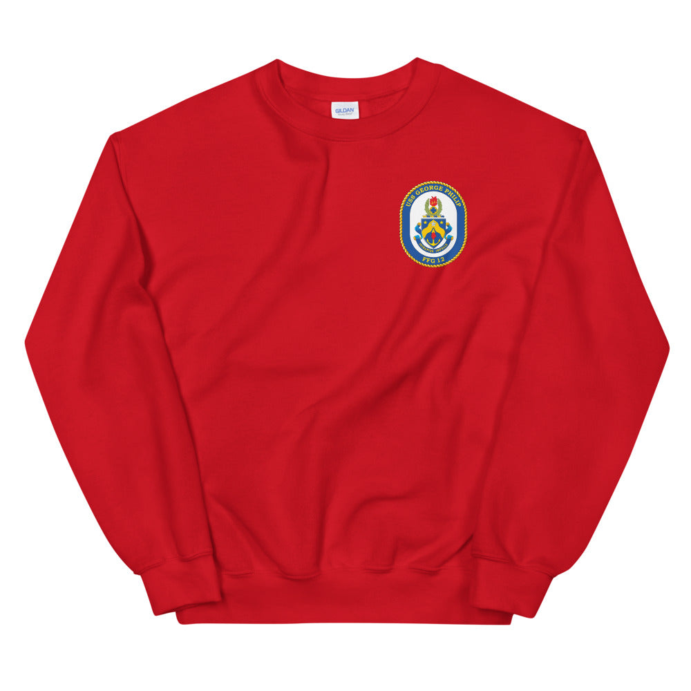 USS George Philip (FFG-12) Ship's Crest Sweatshirt