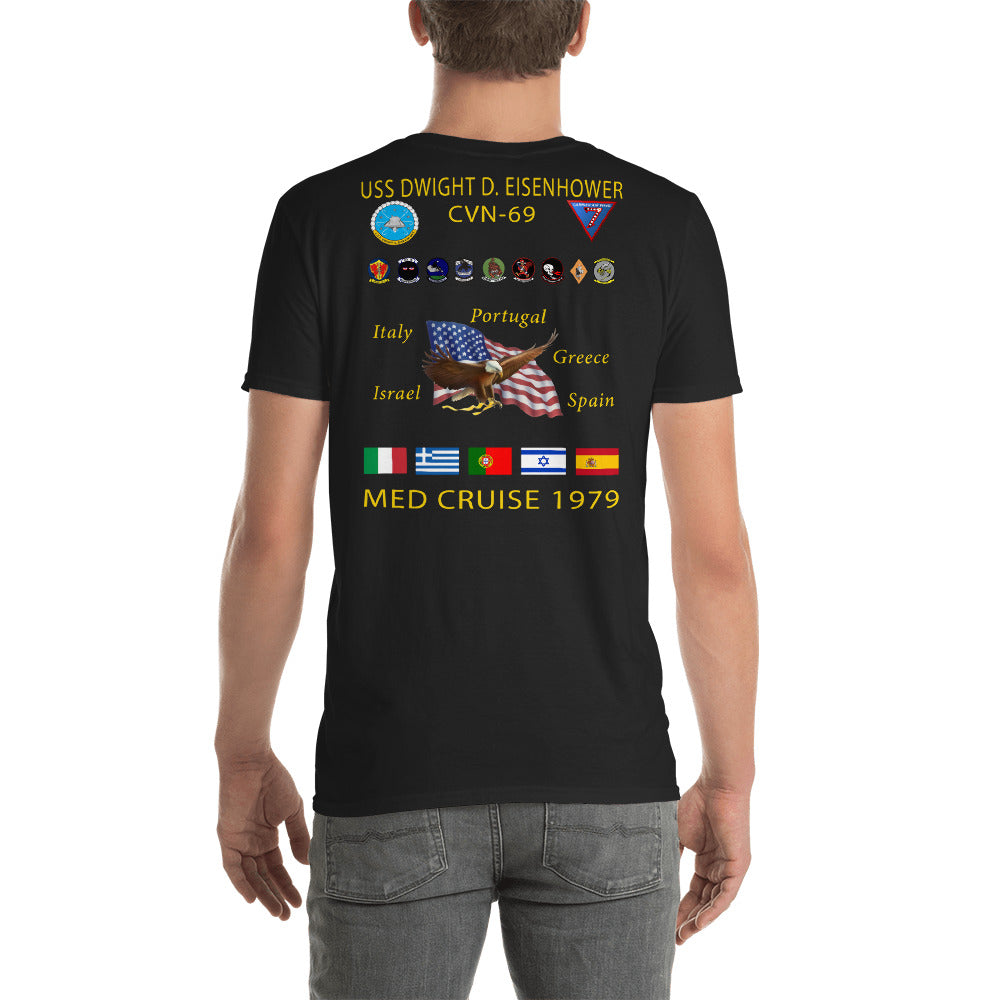 USS Dwight D. Eisenhower (CVN-69) 1979 Cruise Shirt