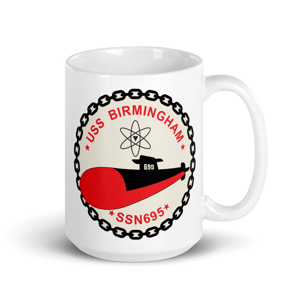 USS Birmingham (SSN-695) Ship's Crest Mug