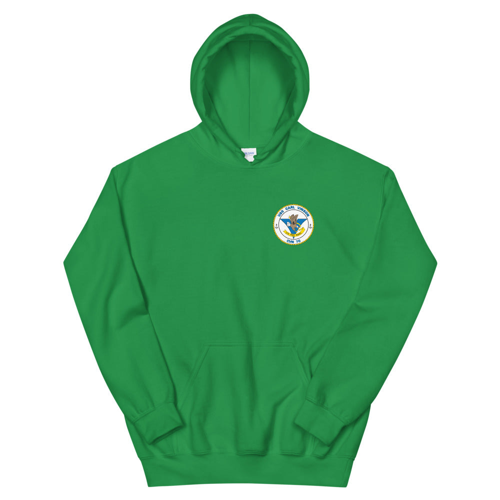 USS Carl Vinson (CVN-70) 2010-11 Cruise Hoodie - FAMILY