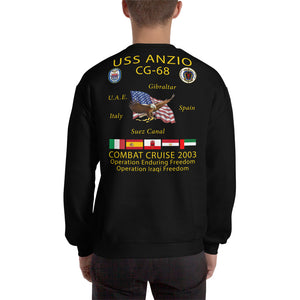 USS Anzio (CG-68) 2003 Cruise Sweatshirt
