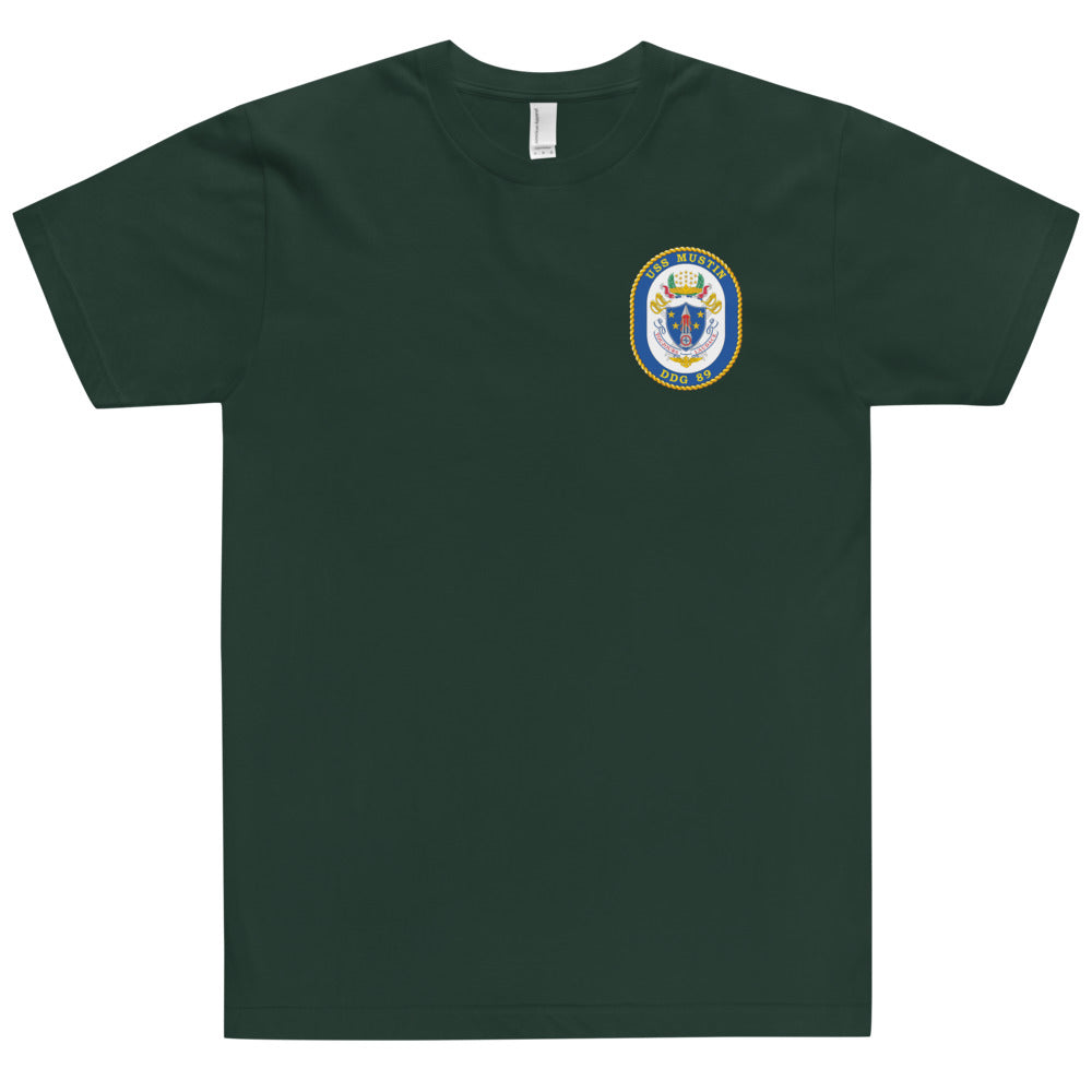 USS Mustin (DDG-89) Ship's Crest Shirt